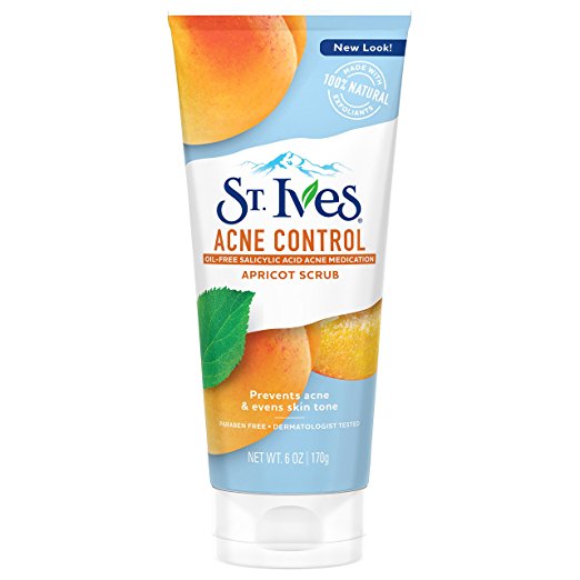 St. Ives Acne Control Face Scrub, Apricot, 6 oz (Packaging May Vary) , only $3.41 , free shipping after using SS