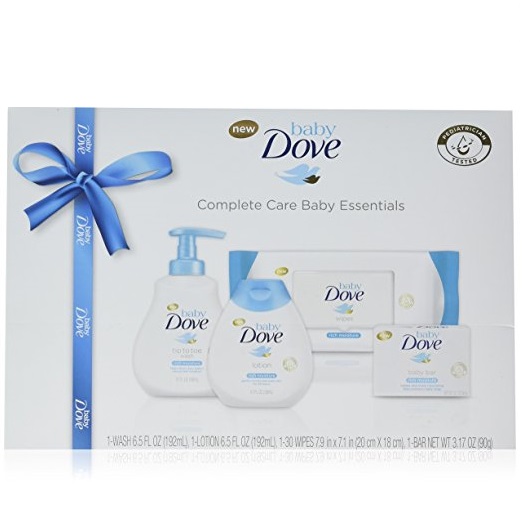 Baby Dove Complete Care Baby Essentials, Gift Set 4 pc, only $10.09