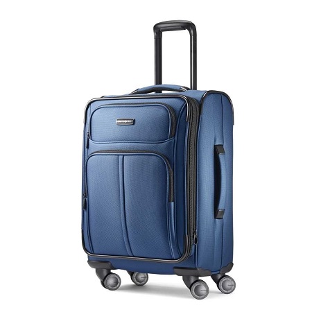 Samsonite Leverage LTE Spinner 20 Carry-On Luggage, Poseidon Blue, Only $94.00, free shipping