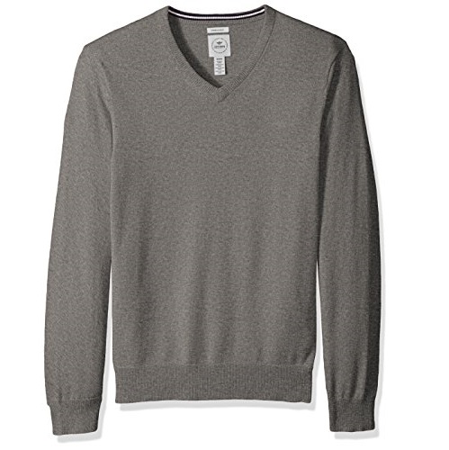 Dockers Men's Long Sleeve V-Neck Cotton Sweater, Only $12.97