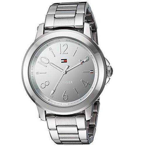 Tommy Hilfiger Women's 'SPORT' Quartz Stainless Steel Casual Watch, Color:Silver-Toned (Model: 1781750), Only $81.87, free shipping