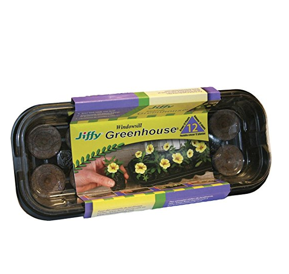 Jiffy Windowsill 小型育苗温室 12株 ，原价$9.99， 现仅售$2.97