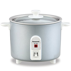 Panasonic SR-3NAL 1.5-Cup Automatic Rice Cooker, Silver $27.50