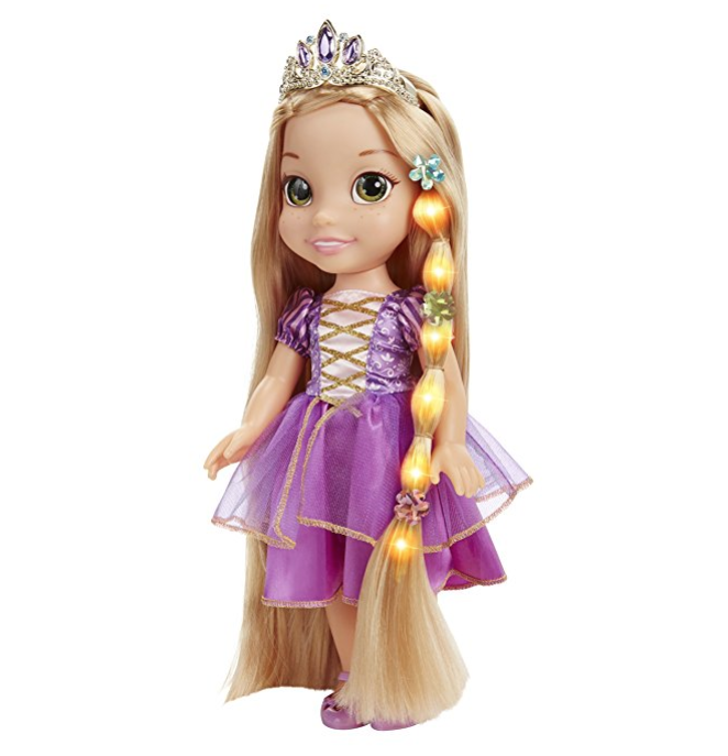 Disney Tangled Glow & Style Rapunzel Toddler Doll only $25.49