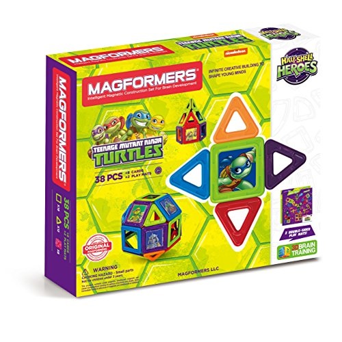 史低價！Magformers磁力片益智拼搭玩具，38件套，原價$49.99，現僅售$24.99
