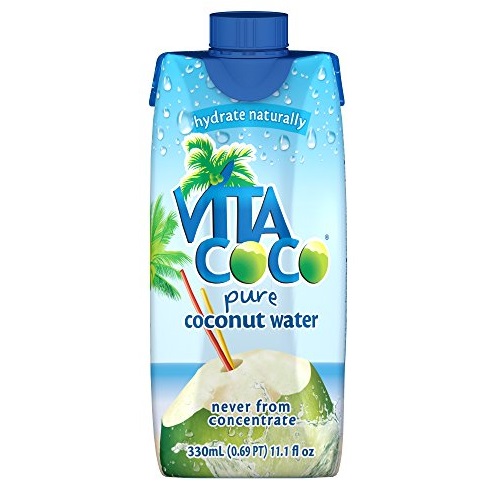 白菜价！Vita Coco百分百纯椰汁，11.1 oz/瓶，共12瓶，, 现仅售$6.41
