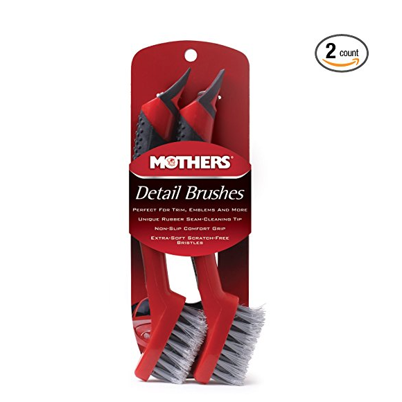 Mothers Detail Brush Set, 2 Pack only $3.75