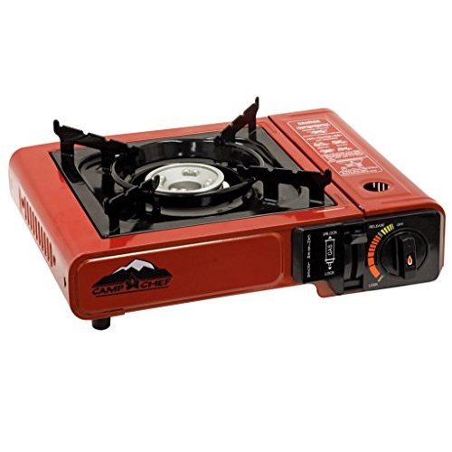 Camp Chef Mountain Series Butane 1 Burner Stove with plastic storage case, Only $17.31
