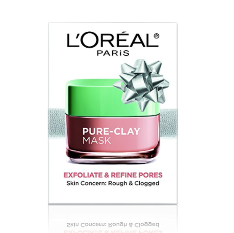 L'Oreal Paris Skin Care Pure Clay Mask for Holiday, Exfoliate & Refine, 1.7 Ounce only $5.49