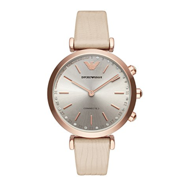 奢华智能！Emporio Armani 女士手表, 现仅售$245, 免运费！