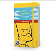 The Simpsons Ruled Notebook- Yellow  only $4.13