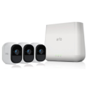 Arlo Pro by NETGEAR Security System with Siren – 3 Rechargeable Wire-Free HD Cameras with Audio, Indoor/Outdoor, Night Vision, Mount $399.99
