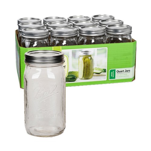Ball Quart Jar, Wide Mouth, Set of 12, Only $14.66
