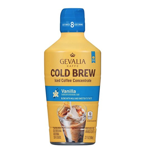 Gevalia Cold Brew Vanilla Iced Coffee Concentrate only $5.62