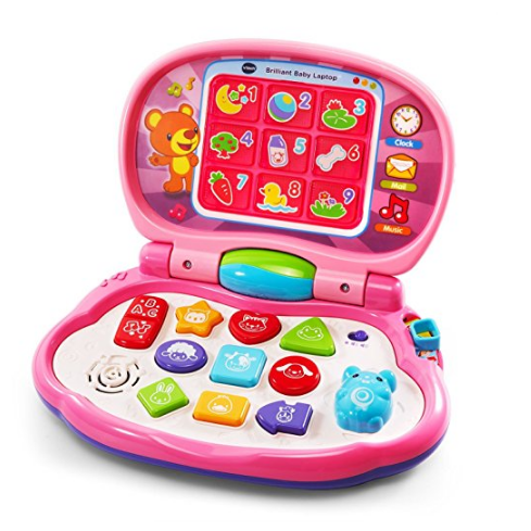VTech Brilliant Baby Laptop, Pink $13.89