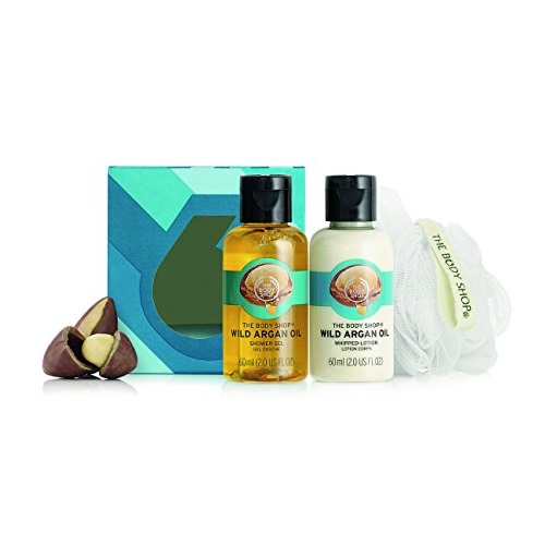 The Body Shop Wild Argan Oil Treats Cube  Gift Set, Only $3.94