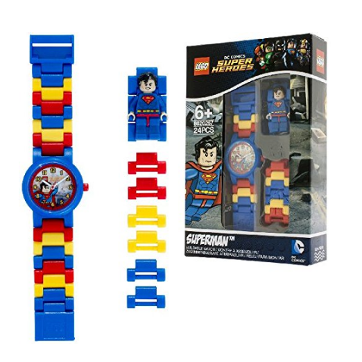 LEGO DC Comics 8020257 超人手表，原价$24.99 ，现仅售$14.99