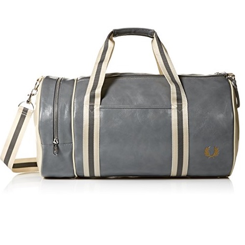 Fred Perry Men's CLASSIC BARREL BAG Accessory, Only $39.08, free shipping