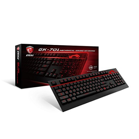 MSI Computer Gk-701 Mechanical Gaming Keyboard (S11-04US220-CL4) $69.99，free shipping