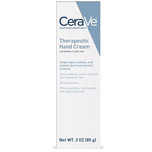 CeraVe Therapeutic Hand Cream 3 oz with Hyaluronic Acid and Ceramides for Skin Protection, Restoration and Repair, Only $5.11, free shipping after using SS