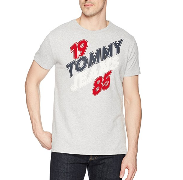 Tommy Hilfiger Men's T-Shirt Short Sleeve Graphic Logo Tee only $16.66