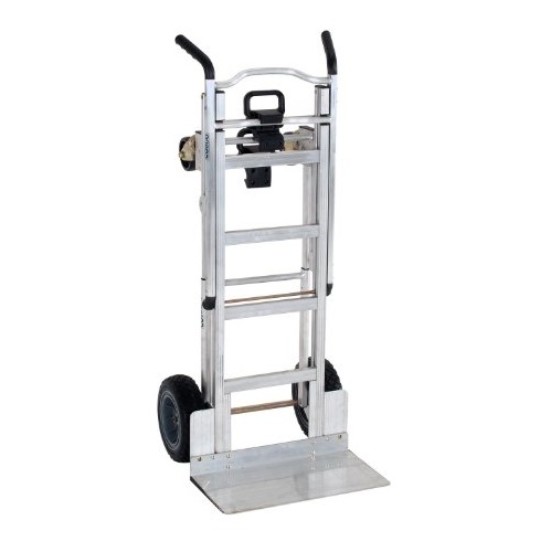 Cosco 3-in-1 Aluminum Hand Truck/Assisted Hand Truck/Cart w/ flat free wheels, Only $99.99, free shipping