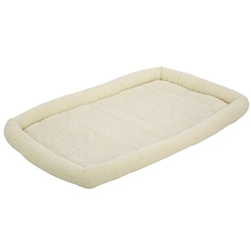 AmazonBasics Padded Pet Bolster Bed - 46 x 28 inches, Only $17.26