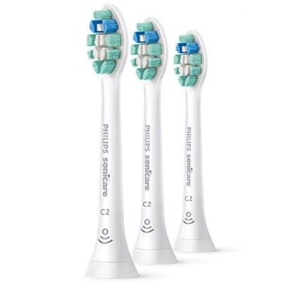 enuine Philips Sonicare Optimal Plaque Control replacement toothbrush heads, HX9023/65, BrushSync technology, White 3-pk, Only $22.49