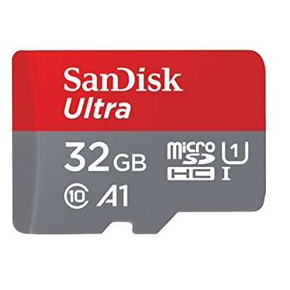 Sandisk Ultra 32GB Micro SDHC UHS-I Card with Adapter - 98MB/s U1 A1 - SDSQUAR-032G-GN6MA, Only $6.85