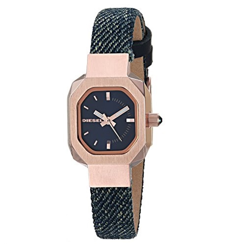 Diesel Women's 'Bad B.' Quartz Stainless Steel and Cloth Casual Watch, Color:Blue (Model: DZ5569), Only $60.63, free shipping
