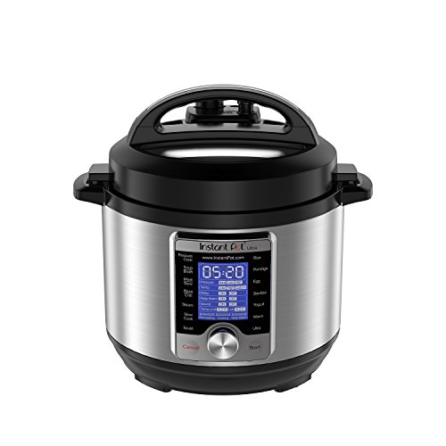 Instant Pot Ultra 3 Qt 10-in-1 Multi- Use Programmable Pressure Cooker, Slow Cooker, Rice Cooker, Yogurt Maker, Egg Cooker, Sauté, Steamer, Warmer, and Sterilizer, Silver,   Only $55.97