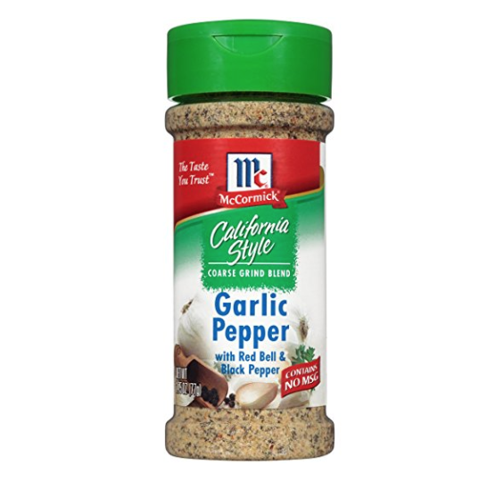 McCormick California Style Garlic Pepper,  only $2.99