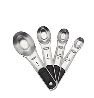 OXO Good Grips Stainless Steel Measuring Spoons with Magnetic Snaps only $6.99