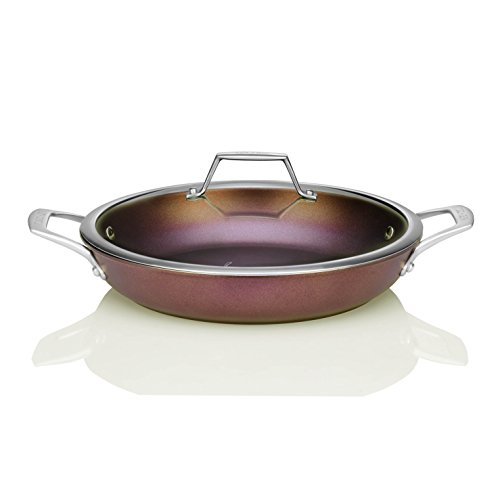 TECHEF - Art Pan Collection / 12 Inch Everyday Pan with Lid, Coated 5 times with New TEFLON™ Select Non-Stick Coating (PFOA Free) $23.99