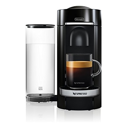 Nespresso by De'Longhi ENV155B VertuoPlus Deluxe Coffee and Espresso Machine by De'Longhi, Black, Only $99.99, free shipping