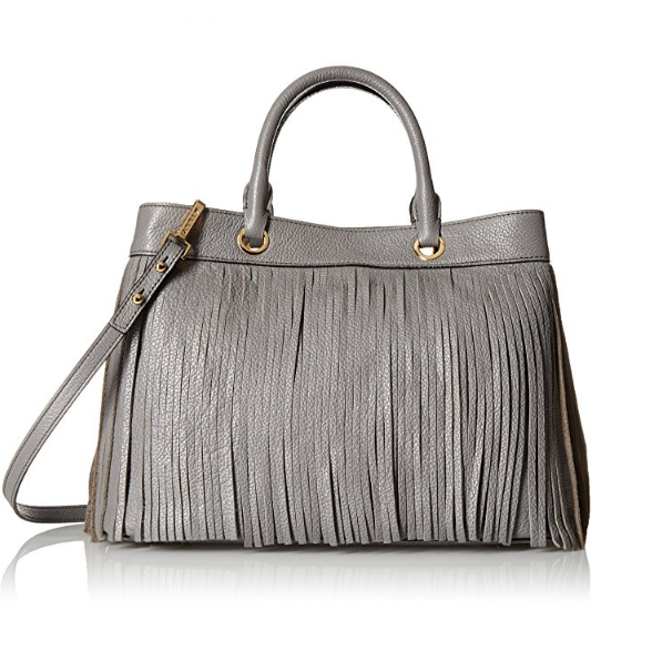 MILLY Essex Fringe Tote Convertible Top-Handle Bag $71.72，free shipping