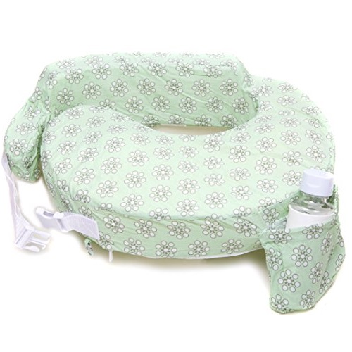 My Brest Friend Nursing Pillow, Sage Dotted Daisies, Green, Only $29.99, free shipping