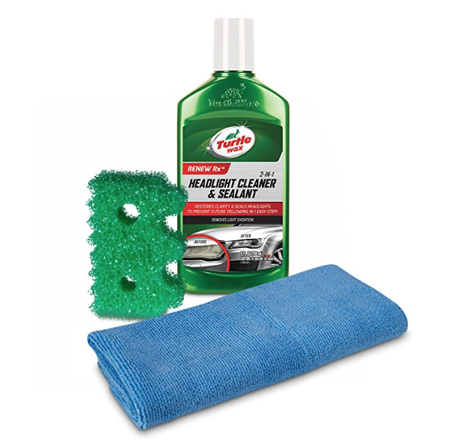 Turtle Wax 50736 Exclusive Headlight Cleaner & Scrub Daddy Restoration Kit only $9.99