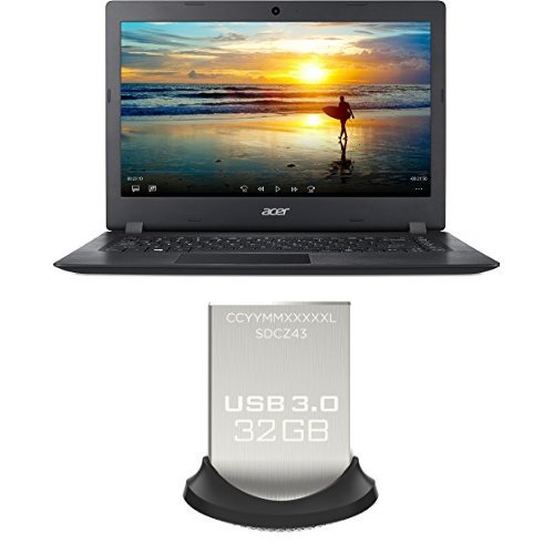 Acer Aspire 1 14英寸筆記本（全高清/Celeron N3450/4GB/32GB ）+SanDisk 32GB USB 3.0 U盤 $169.99 免運費