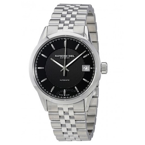 RAYMOND WEIL Freelancer Automatic Black Dial Men's Watch Item No. 2740-ST-20021, only  $679.00 after using coupon code, free shipping