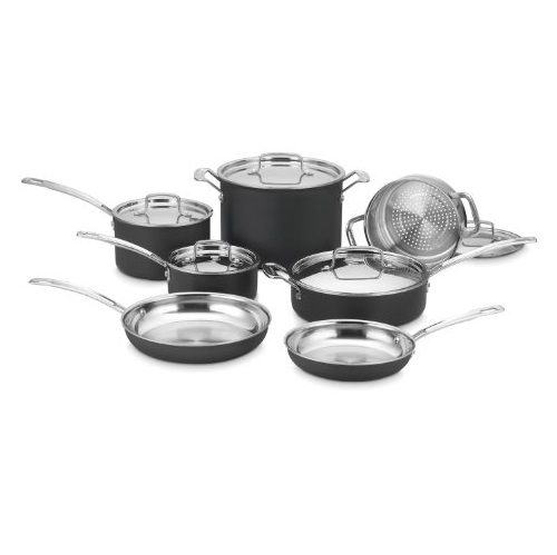 Cuisinart MCU-12N MultiClad Unlimited Dishwasher Safe 12-Piece Cookware Set, Only $162.92, free shipping