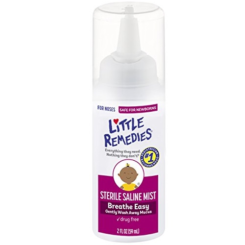史低价！Little Remedies 儿童小鼻子盐水喷雾，2 oz，原价$6.99，现仅售$3.70，免运费