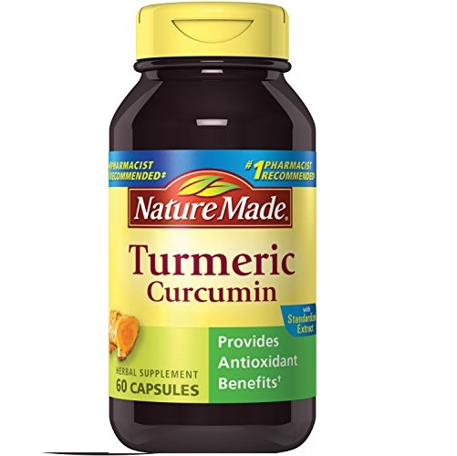Nature Made Turmeric Curcumin 500 mg. Capsules (Antioxidant) 60 Ct, Only $3.77, free shipping after clipping coupon and using SS
