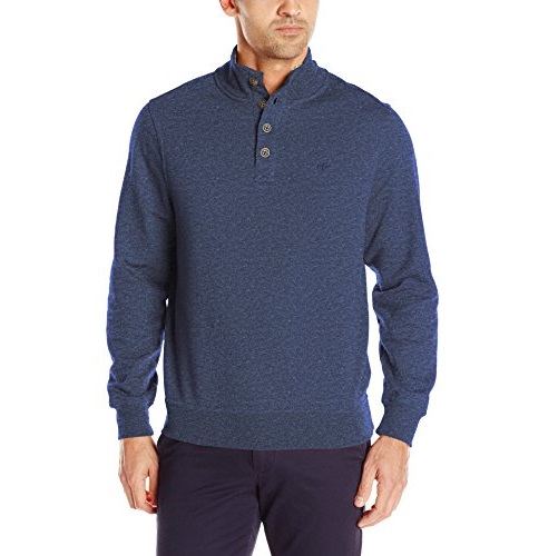 Dockers Men's Button Mock Soft Acrylic Sweater, Only $7.52