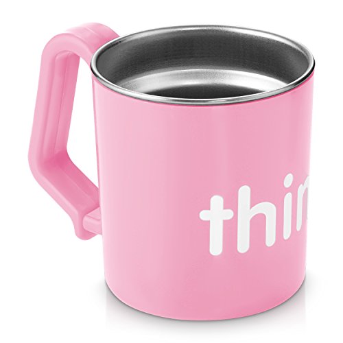 史低價！Thinkbaby 不鏽鋼兒童水杯，粉色，現僅售$7.00