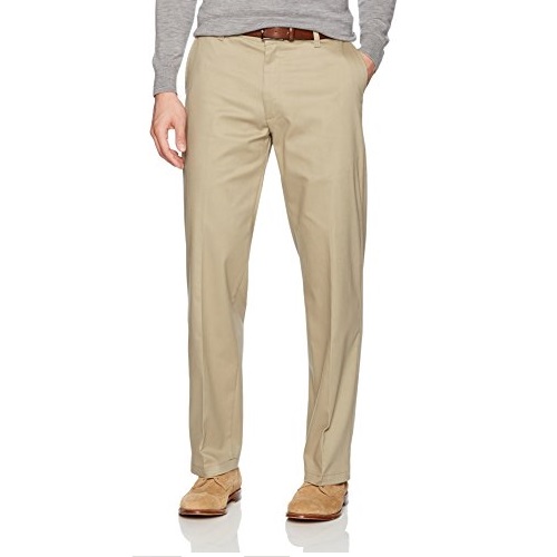 LEE Men's Total Freedom Stretch Relaxed Fit Flat Front Pant, Only $19.99