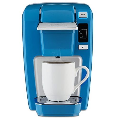 Keurig K15 Single Serve Compact K-Cup Pod Coffee Maker, True Blue, Only $58.99, free shipping