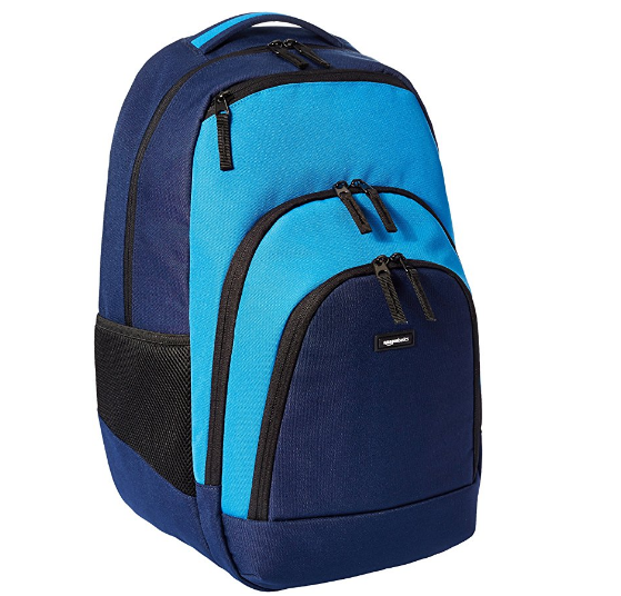AmazonBasics Campus Backpack, Blue $16.88
