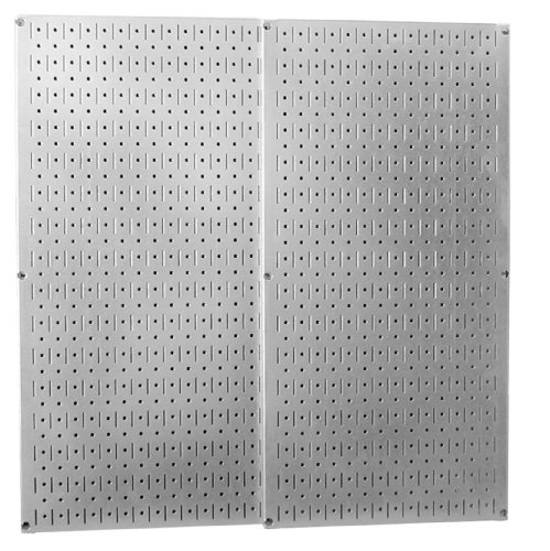 Wall Control 30-P-3232GV Galvanized Steel Pegboard Pack, Only $19.92