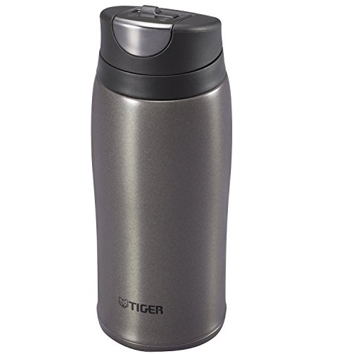 Tiger Corporation MCB-H036-HG Stainless Steel Vacuum Insulated Travel Mug, 12 oz, Black, Only $22.09